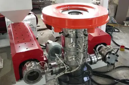 ABA Layers Blown Film Extrusion